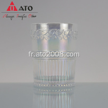 Gobelet de verre gravé en verre à vin mini-taille